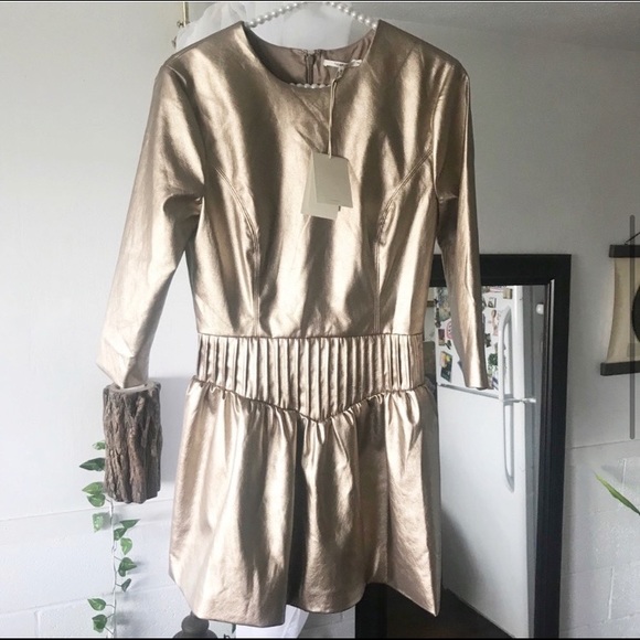 Tularosa Revolve Margot Dress Sandstone - Picture 6 of 8